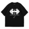 Gym Seeen, Funny Halal Graphic T-shirt by Ismail’s | Black Color