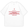 Mirza Ghalib Urdu Poetry T-shirt by Ismail’s | White Color