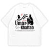Umar bin Khattab (R.A.) T-shirt by Ismail's | White Color